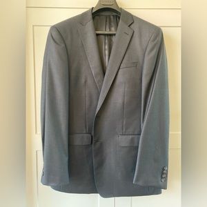 Calvin Klein 100% wool jacket in charcoal grey